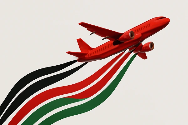 Aviator game screen with rising multiplier