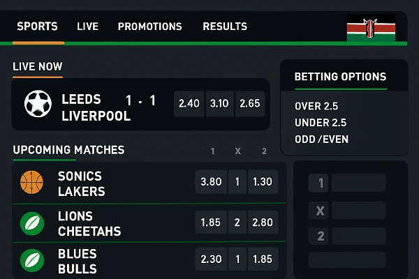 Kenyan sports betting excitement